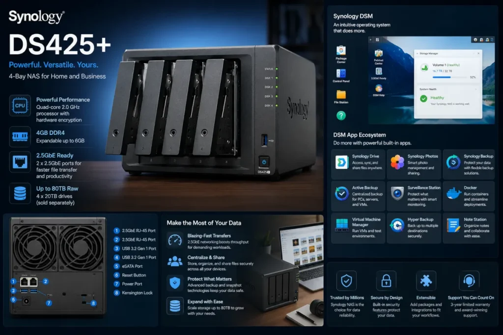 DS425 plus Hands-On Experience: Real-World Performance