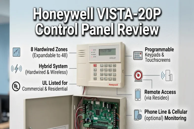 Honeywell Vista-20p Control Panel Review