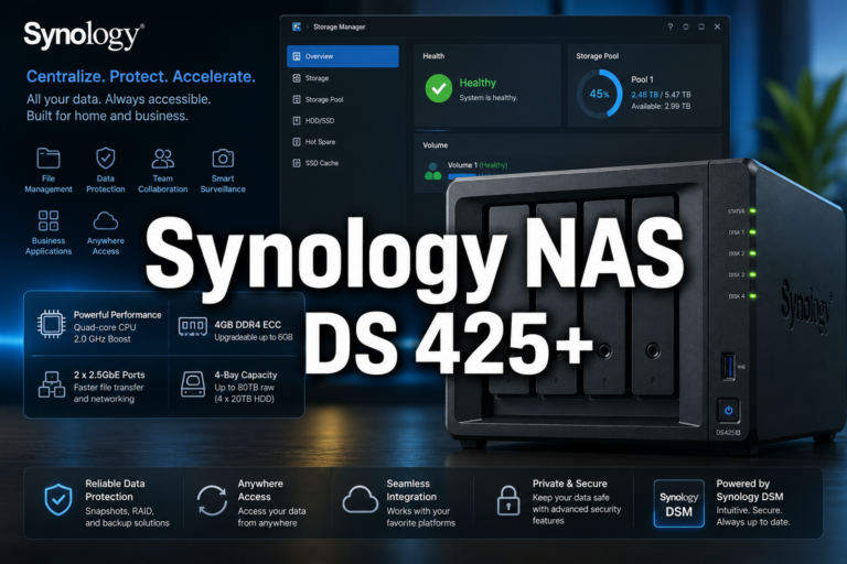 Synology DS425+ NAS Review: The Definitive In-Depth Review