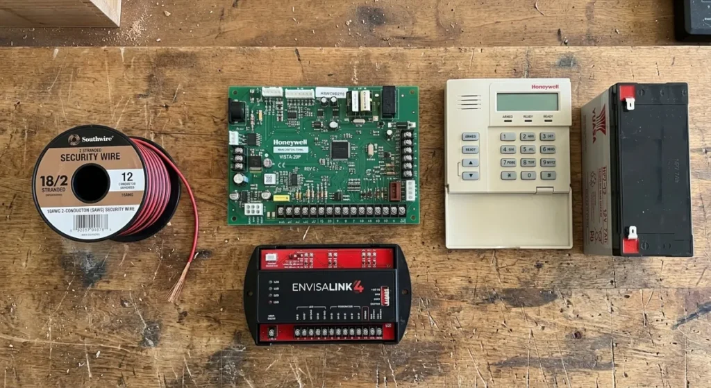 honeywell vista 20p parts complete hardware stack installation components